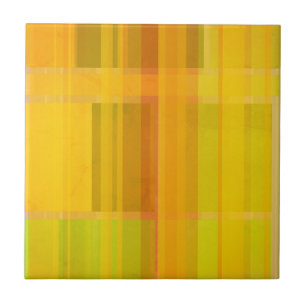 Modern Abstract Colorful Citrus Colors Ceramic Tile