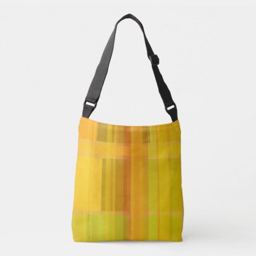 Modern Abstract  Colorful Citrus Colors Crossbody Bag