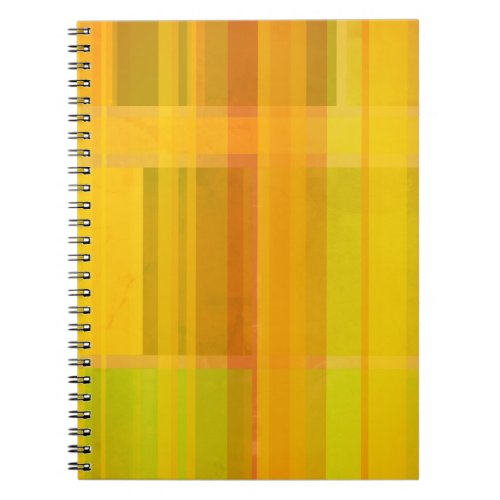 Modern Abstract  Colorful Citrus Colors Notebook