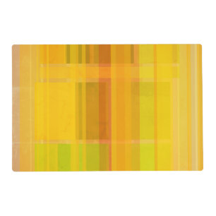 Modern Abstract Colorful Citrus Colors Placemat
