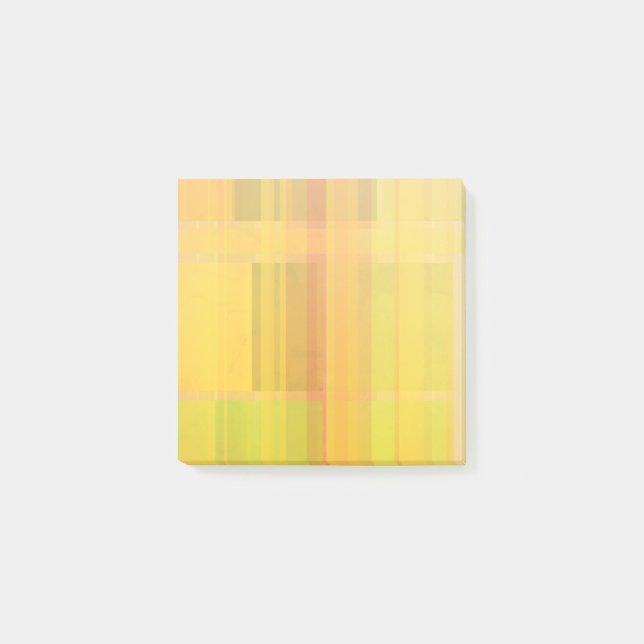 Modern Abstract | Colorful Citrus Colors Post-it Notes (Front)