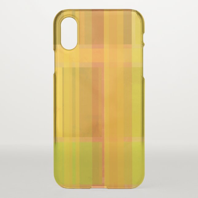 Modern Abstract | Colorful Citrus Colors Uncommon iPhone Case (Back)
