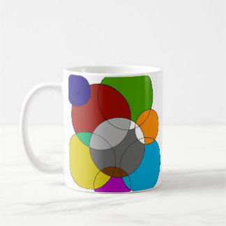 Modern Abstract Colorful Geometric Coffee Mug