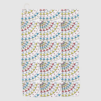 Modern Abstract Colorful Geometric Pattern  