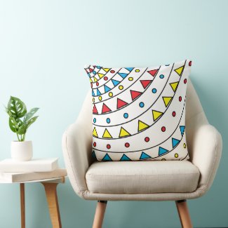 Modern Abstract Colorful Geometric Pattern