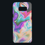 Modern Abstract Colorful Marble Swirls Uncommon Samsung Galaxy S8  Case<br><div class="desc">Modern abstract colorful marble swirls.</div>