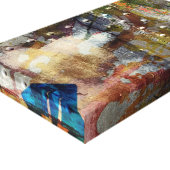 Modern Abstract Colors Texture and Design Canvas Print | Zazzle