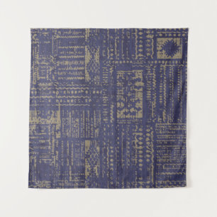 Modern abstract, contemporary surface pattern desi tapestry