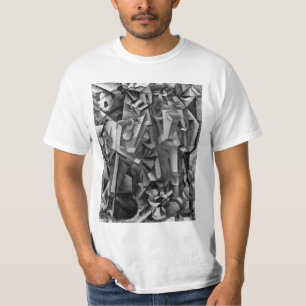 Modern Abstract Cubist Painting Shirt