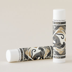 Modern Abstract Decorative Cat Lip Balm