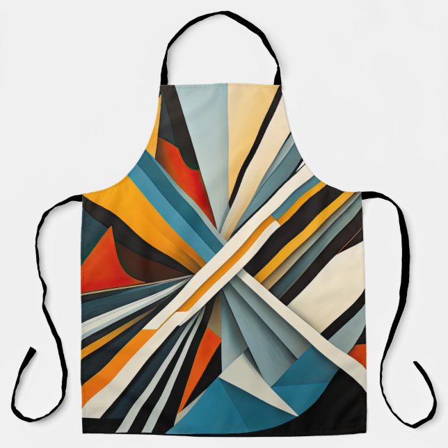 Modern Abstract Design Apron (Front)