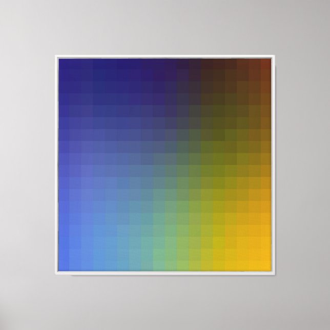 Modern Abstract Design  Canvas Print (Front)