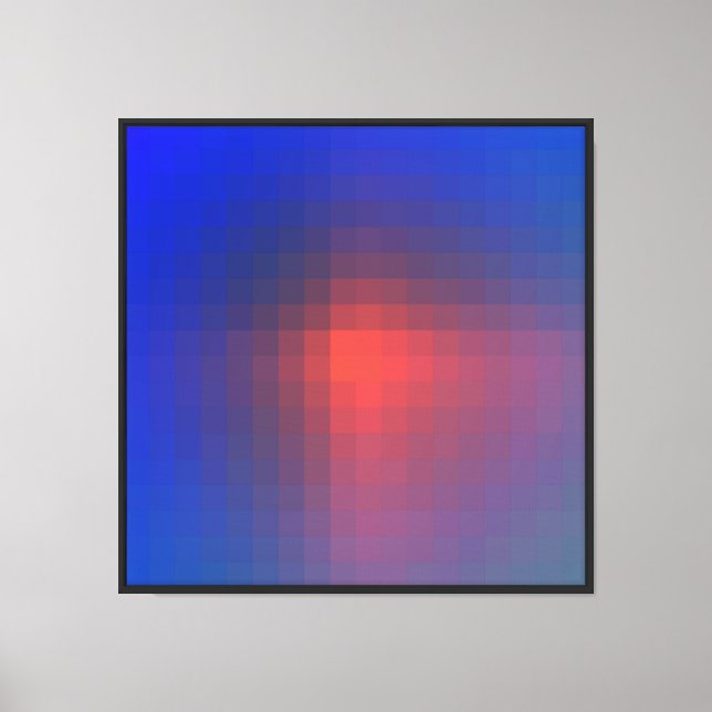 Modern Abstract Design Canvas Print (Front)
