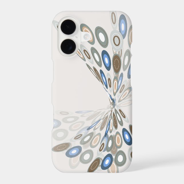 Modern Abstract Digital Butterfly Cool Artistic Case-Mate iPhone Case (Back)