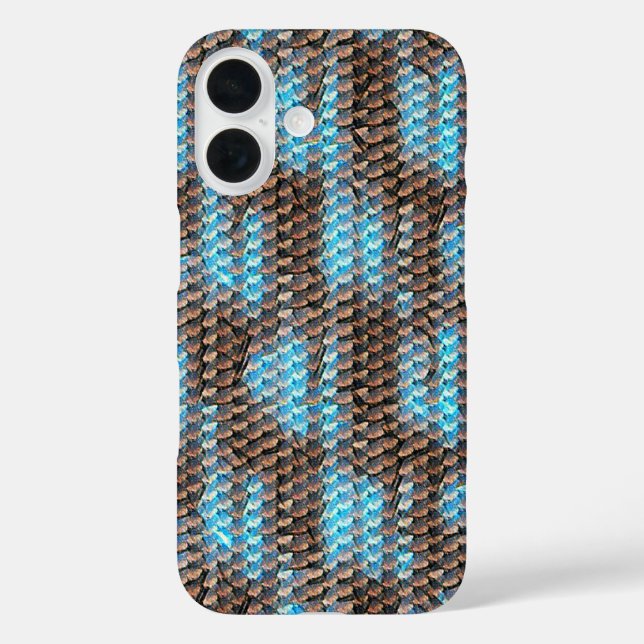 Modern abstract digital pattern design 1229 Case-Mate iPhone case (Back)