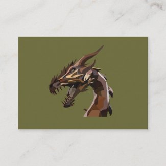 Modern Abstract Dragon Art