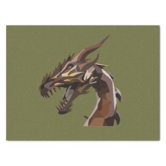 Modern Abstract Dragon Art