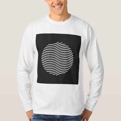 Modern Abstract Elements T_Shirt