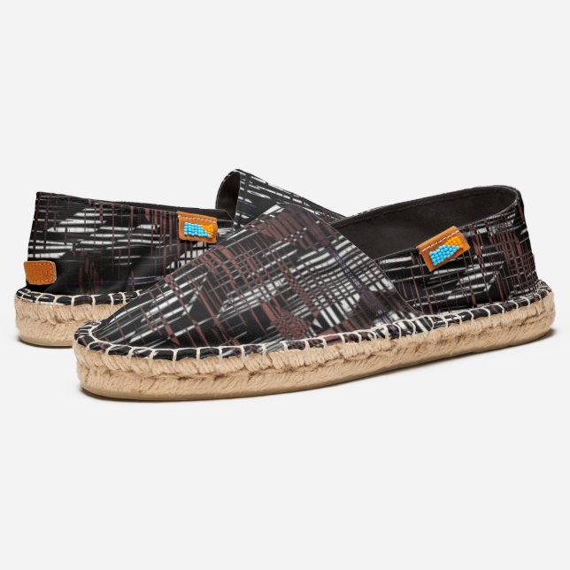 Modern Abstract Espadrilles (Angled)