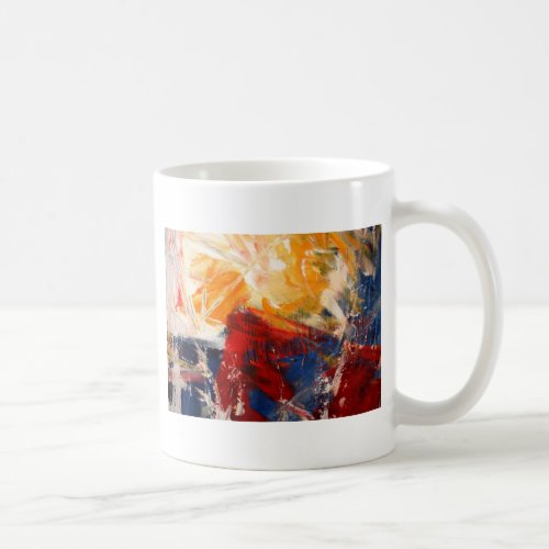 Modern Abstract Expressionism Coffee Mug