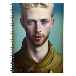 Modern Abstract Fantasy Male Journal