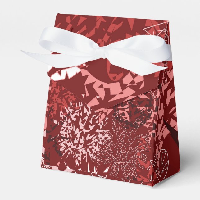 Modern Abstract Favor Boxes (Front Side)