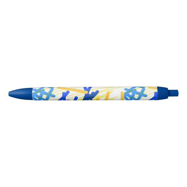 Modern Abstract Festive Paint Splash  Pen (Front)
