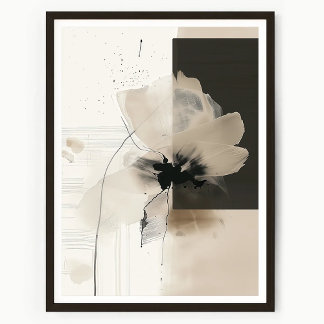 Modern Abstract Floral Wall Art