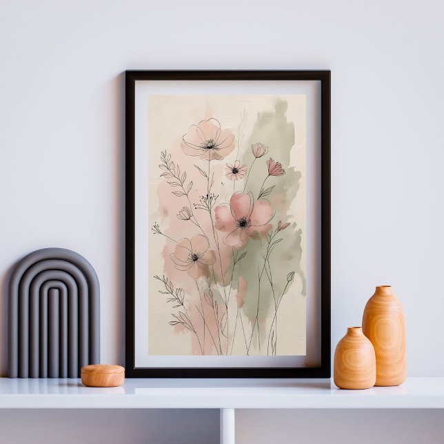  Modern Abstract Floral Wall Art II (Creator Uploaded)