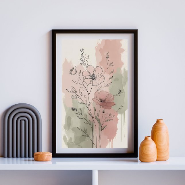  Modern Abstract Floral Wall Art IV (Creator Uploaded)