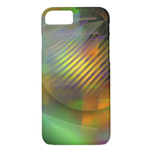 Modern Abstract Fractal iPhone 87 Case