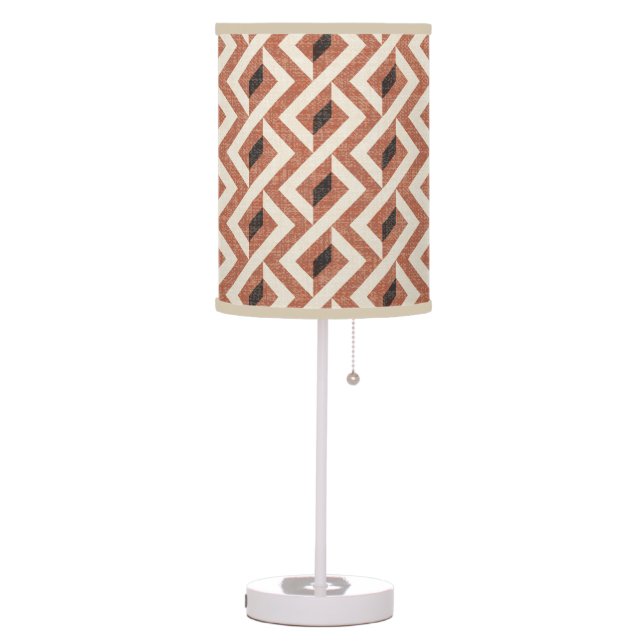 Modern Abstract geometric 1 - Amaro, Panna Cotta a Table Lamp (Left)