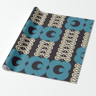Modern abstract geometric background with stylized wrapping paper