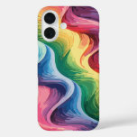 Modern Abstract Geometric iPhone 16 Case