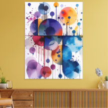 Modern Abstract Geometric Circles