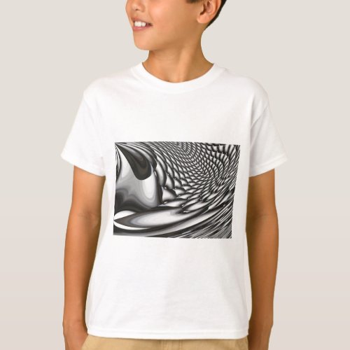 Modern Abstract _ Geometric Digital T_Shirt