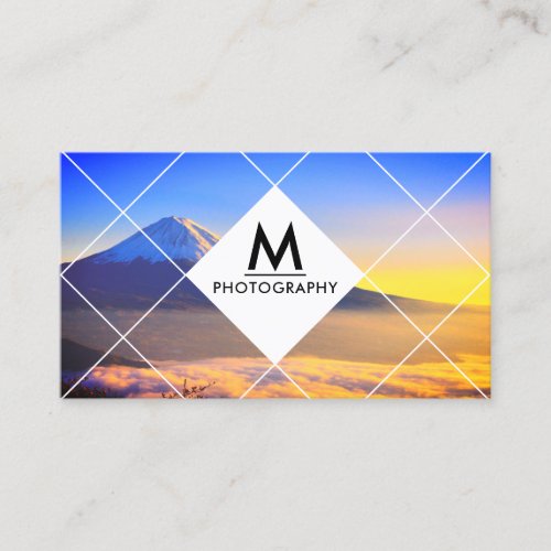 Modern abstract geometric image  business card