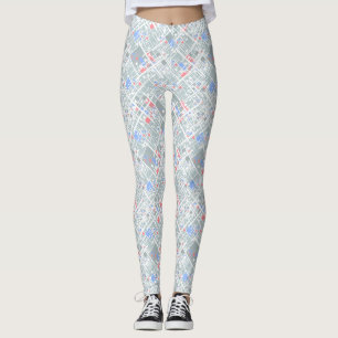 Modern abstract geometric. leggings