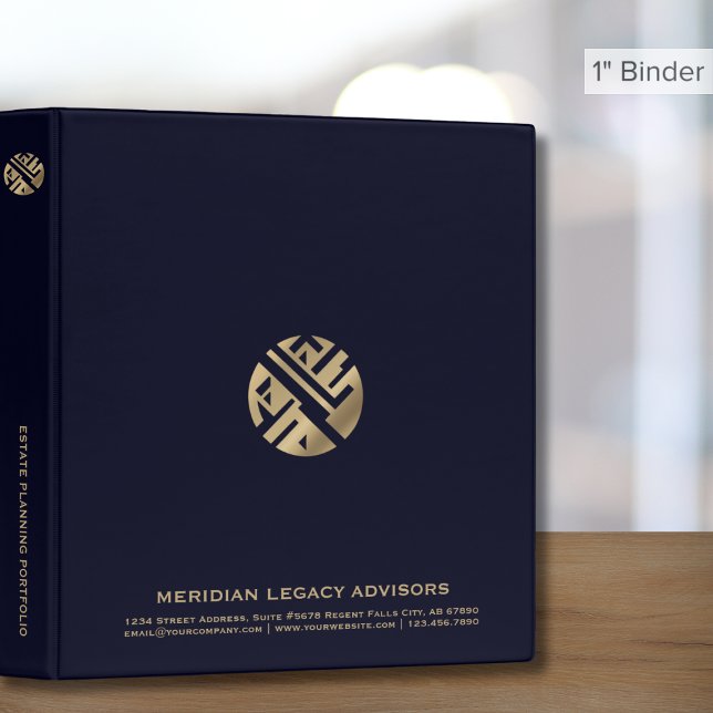 Modern Abstract Geometric Logo Portfolio Binder (Creator Uploaded)