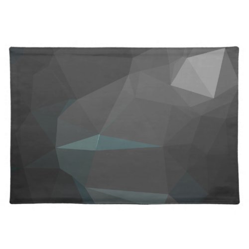 Modern Abstract Geometric Pattern _ Moon Side Placemat