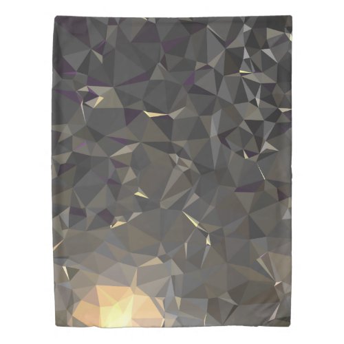 Modern Abstract Geometric Pattern _ Sun Revolve Duvet Cover