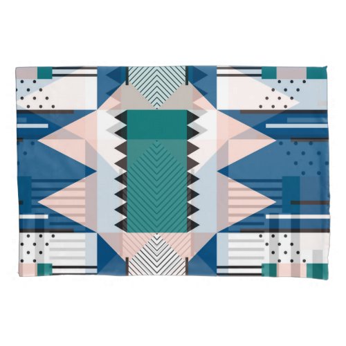 Modern Abstract Geometric Seamless Style Pillow Case