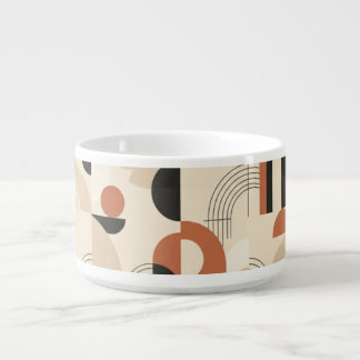 Modern abstract geometry bowl
