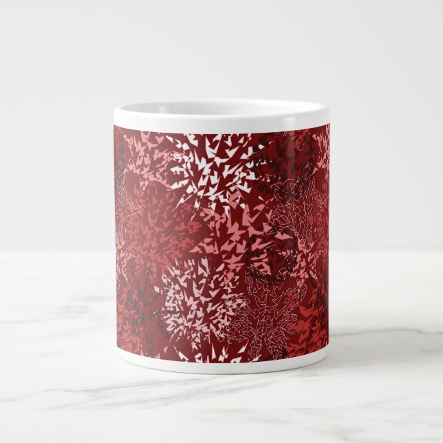 Modern Abstract  Giant Coffee Mug (Front)