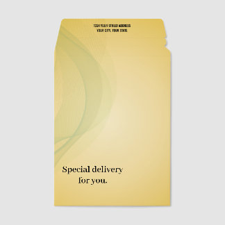 Modern Abstract Gradient Background Envelope Mailers