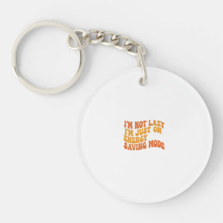 Modern Abstract Graphic Art for T-shirts & Gifts Keychain