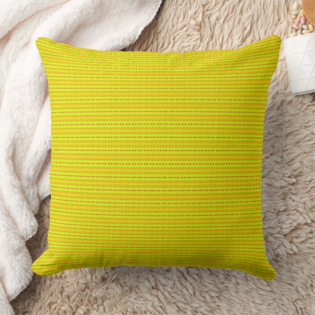modern abstract green throw pillow (Blanket)