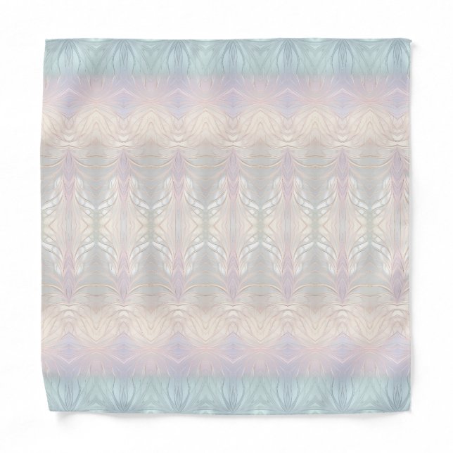 Modern Abstract Iridescent Bandana (Front)