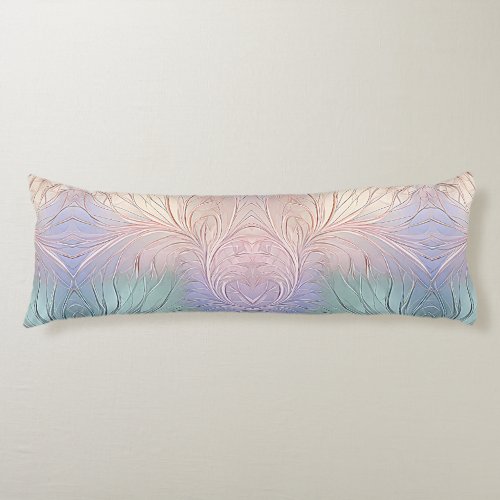 Modern Abstract Iridescent Body Pillow