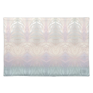 Modern Abstract Iridescent Cloth Placemat